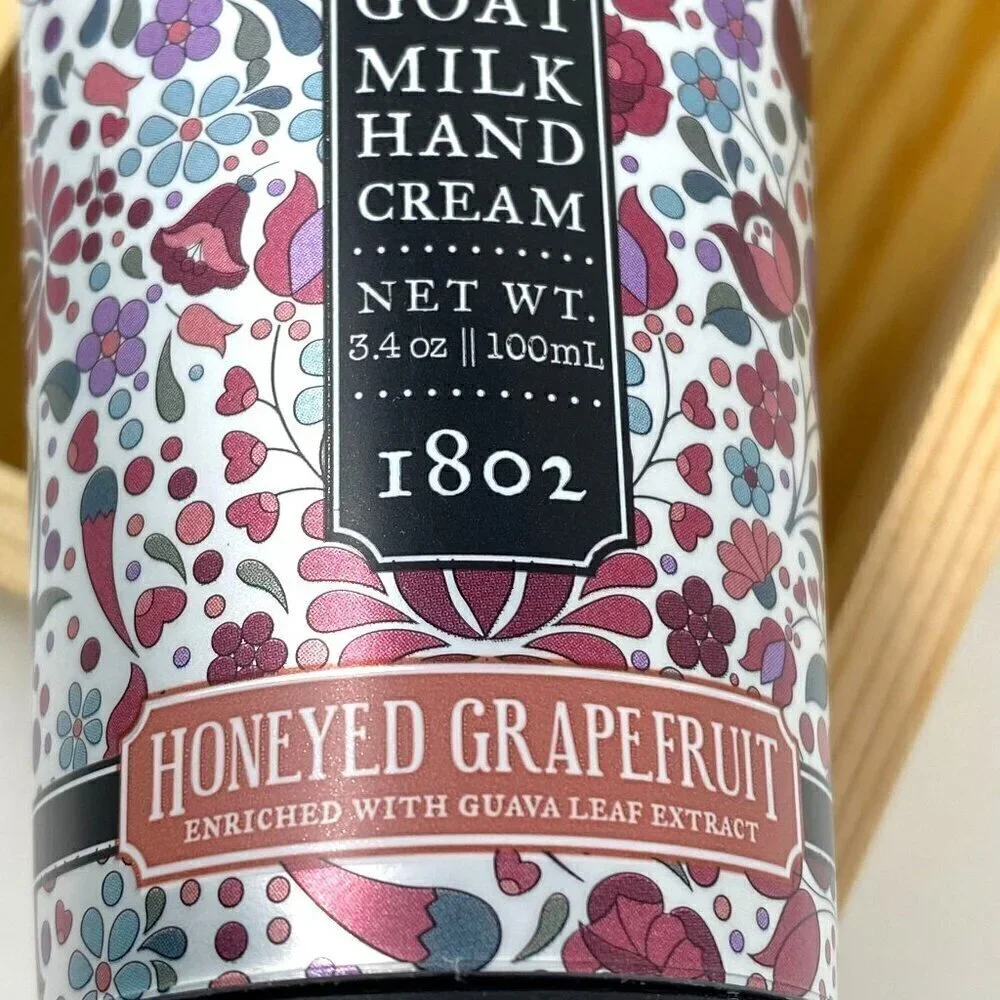 Beekman 1802 Goat Milk Hand Cream Honeyed Grapefruit 3.4 Fl Oz NIB